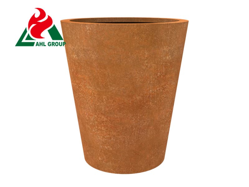  Corten Garden Planter For Holiday Village